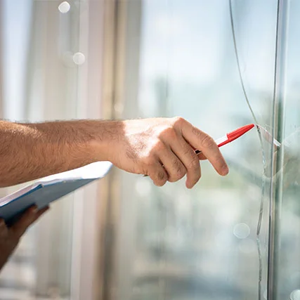 broken glass repair in North Miami, FL
